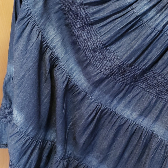 NEW "Denim" Maxi Dress - Picture 7 of 9